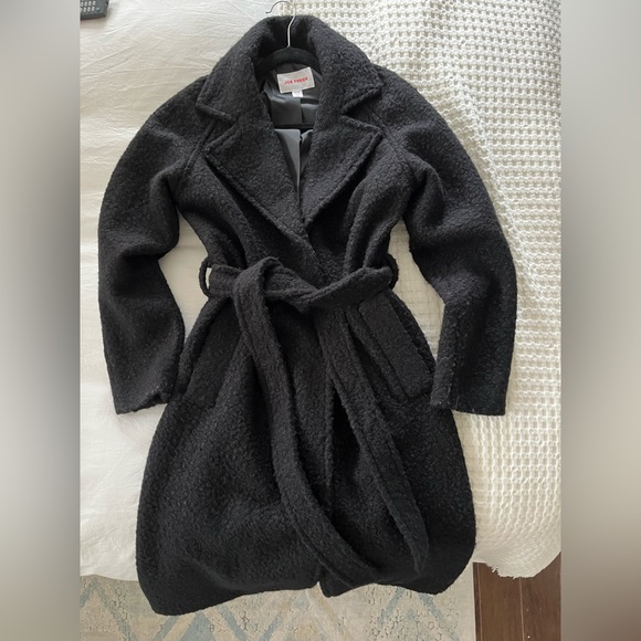 Long Dark Navy Coat - Picture 4 of 4